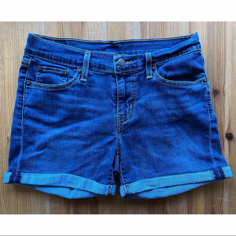 Levi’s Mid-Length Denim Shorts